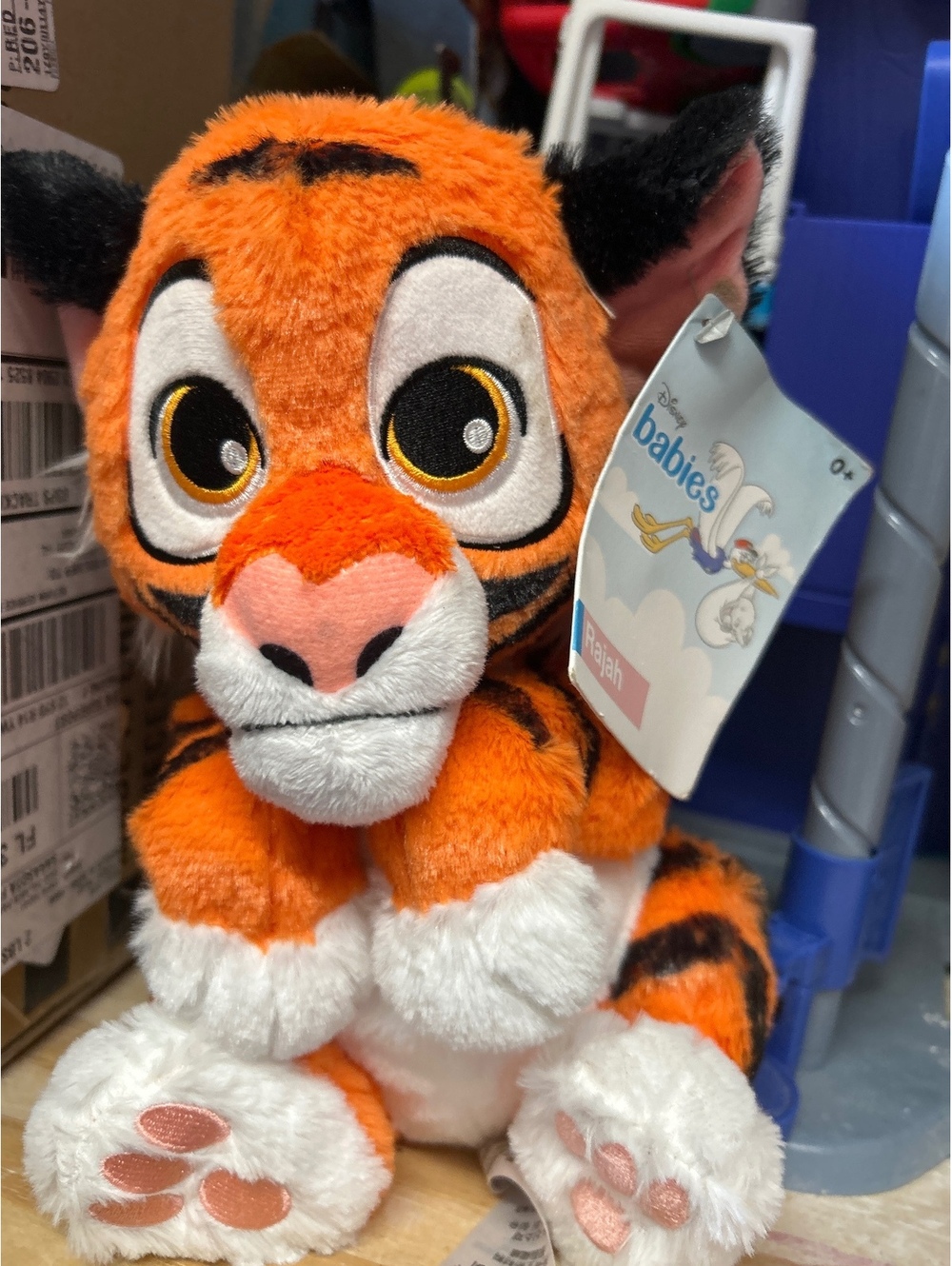 Disney Babies Rajah Plush Stuffed Animal Toy